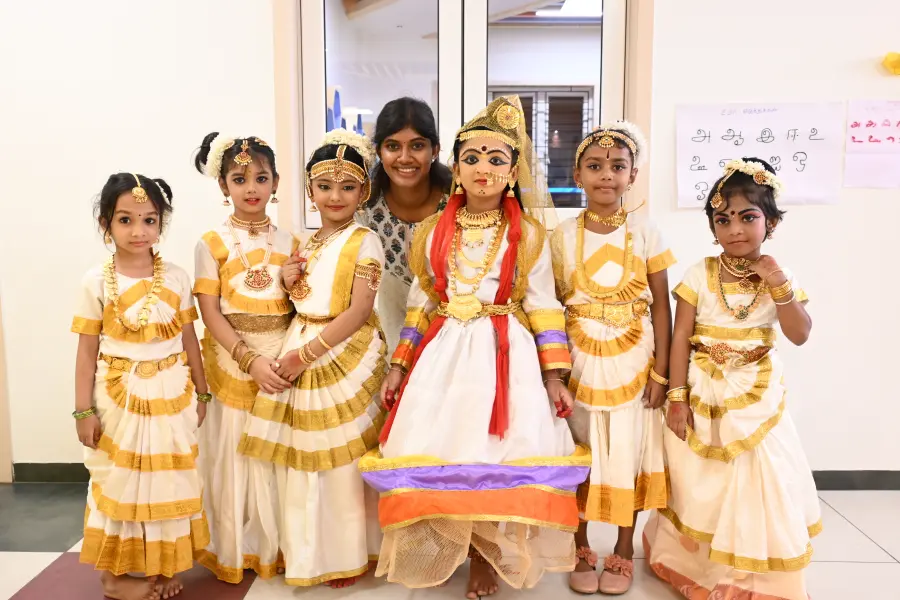 onam celebrations 2024 image - Yuvabharathi Nursery